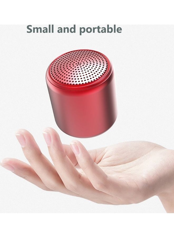 NIBEMINENT Mini Portable TWS Bluetooth 5.0 Speaker Wireless Stereo Music Player Loudspeaker Blue - Image 2