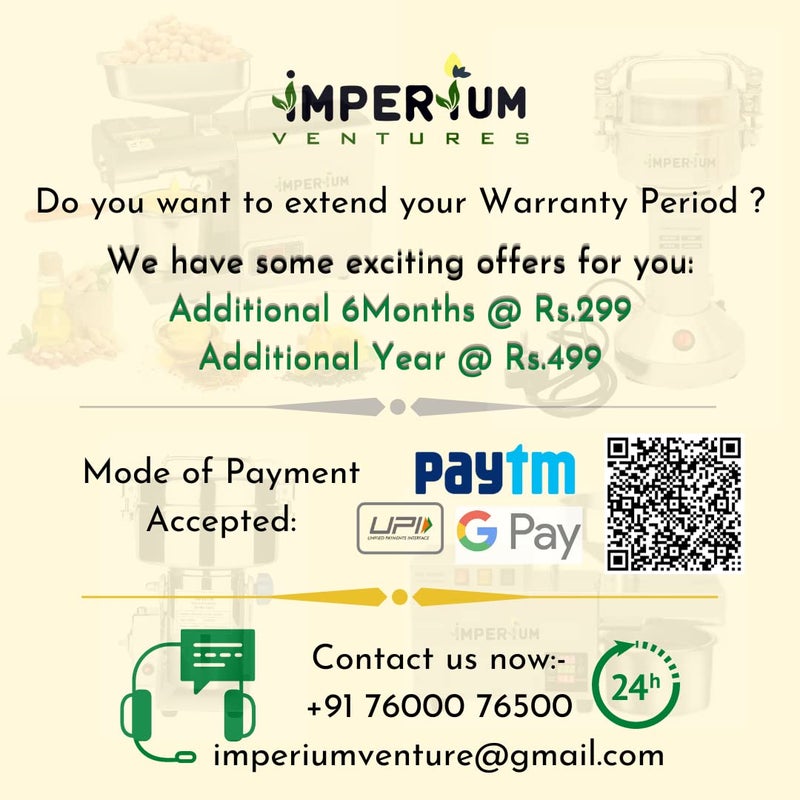 IMPERIUM® Deluxe Spice Infusion Master: 2000g 4000W Premium Stainless Steel Masala Grinder - Advanced Dry Spice Mixer with 1-Year Extended Warranty (IMP-MG-2000) - Image 2