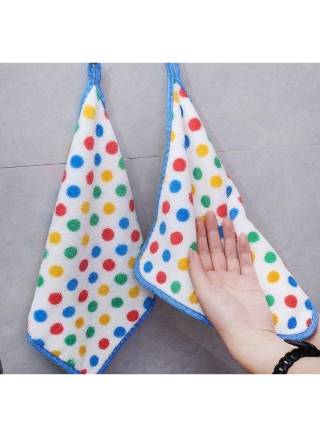 5pcs Colorful Long-Point Cleaning Cloths, Absorbent Wipes, Cleaning Rags, Hand Towels - Image 5