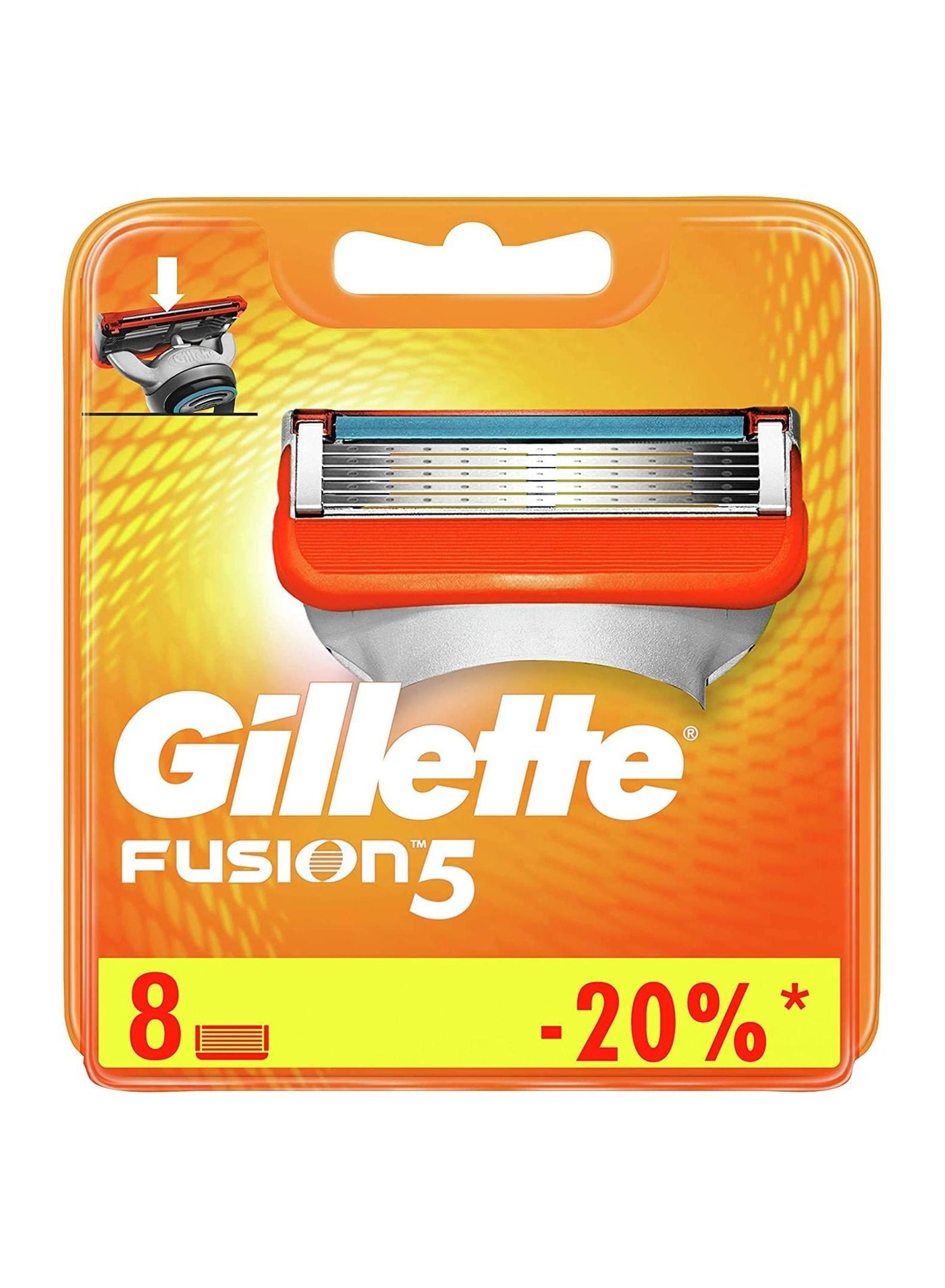 Gillette Fusion 5 ProGlide Men’s Razor Blade Refills, 8 Pack