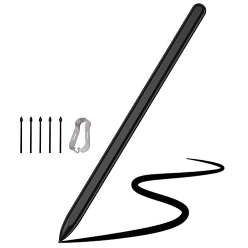 T Teclusive Smart Stylus Pen Compatible for Galaxy Tab S10 Ultra / S10 Plus / S9 Ultra Plus / S9 FE / S8 Ultra Plus / S7 FE / S6 Lite Galaxy Book | Nibs with Tool | Palm Rejection | for S Series Tab - Image 1