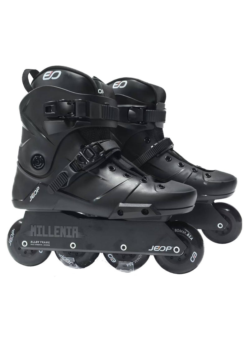 Millenia Professional Inline Skates Unisex, Alloy Frame, 80mm Wheels - pzsku/Z3B27713FFC15013120D9Z/45/_/1738612338/7ac8d2c4-927c-4765-8e37-6bc521d6a851