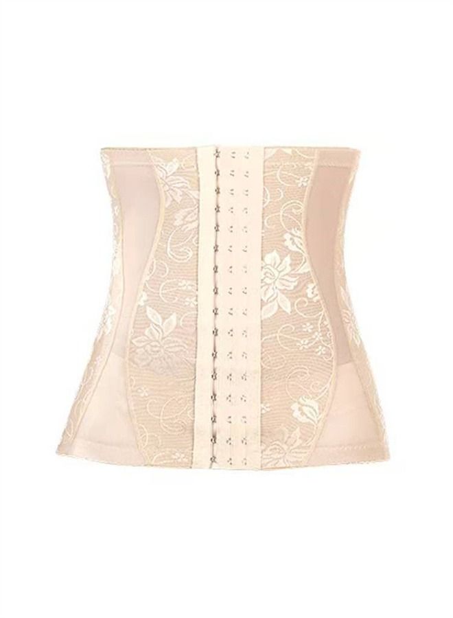 Loquat Breathable Jacquard Abdominal Band Beige - Image 1