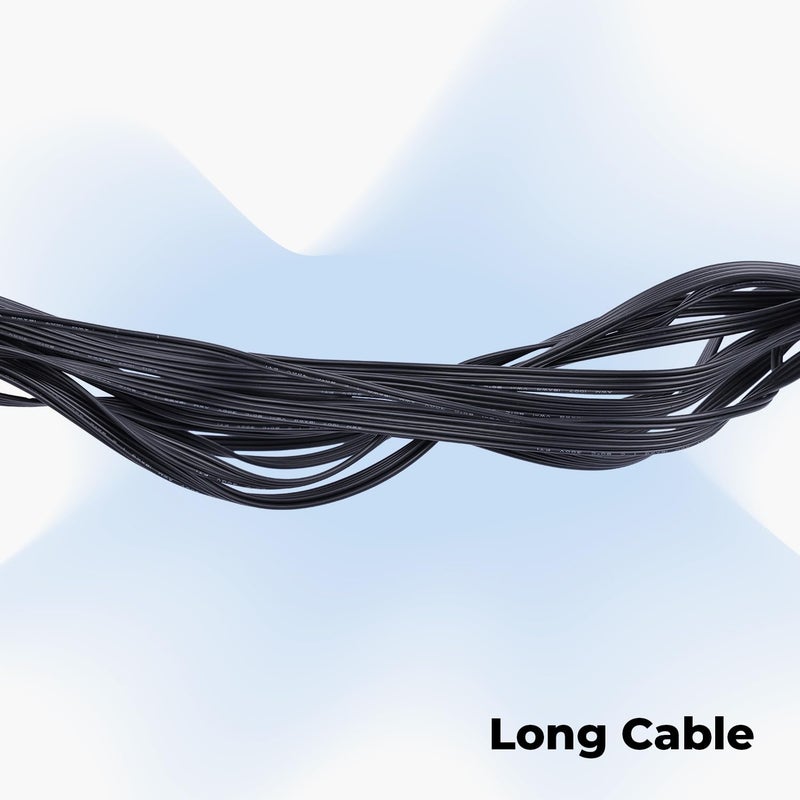 ZEBRONICS مزود الطاقة المتميز VS600Z بقوة 600 واط مع مروحة RGB صامتة 120 مم، كابلات مسطحة طويلة، PCIe x 1، SATA x 4، 12V 36A (حد أقصى)، حماية من زيادة الجهد/زيادة التيار/الدوائر القصيرة (أسود) - Image 4