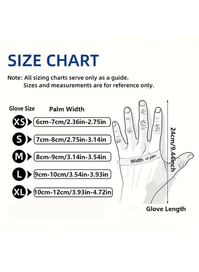 60pcs Large Size Disposable Nitrile Gloves Multi Purpose for Home Cleaning Hair Dyeing Pet Bathing - Image 4