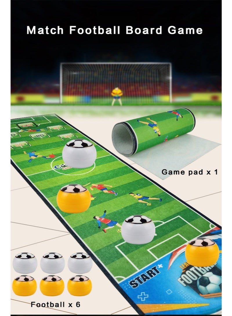 Shuffleboard Football Rolling Game Interactive Toy - Family Board Games for 6+ Kids Adults | Party Board Games Night, Birthday Party, Kids Educational Toys | Parents Children Multiplayer Competition - Image 2