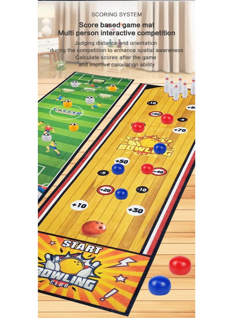 Shuffleboard Football Rolling Game Interactive Toy - Family Board Games for 6+ Kids Adults | Party Board Games Night, Birthday Party, Kids Educational Toys | Parents Children Multiplayer Competition - Image 5
