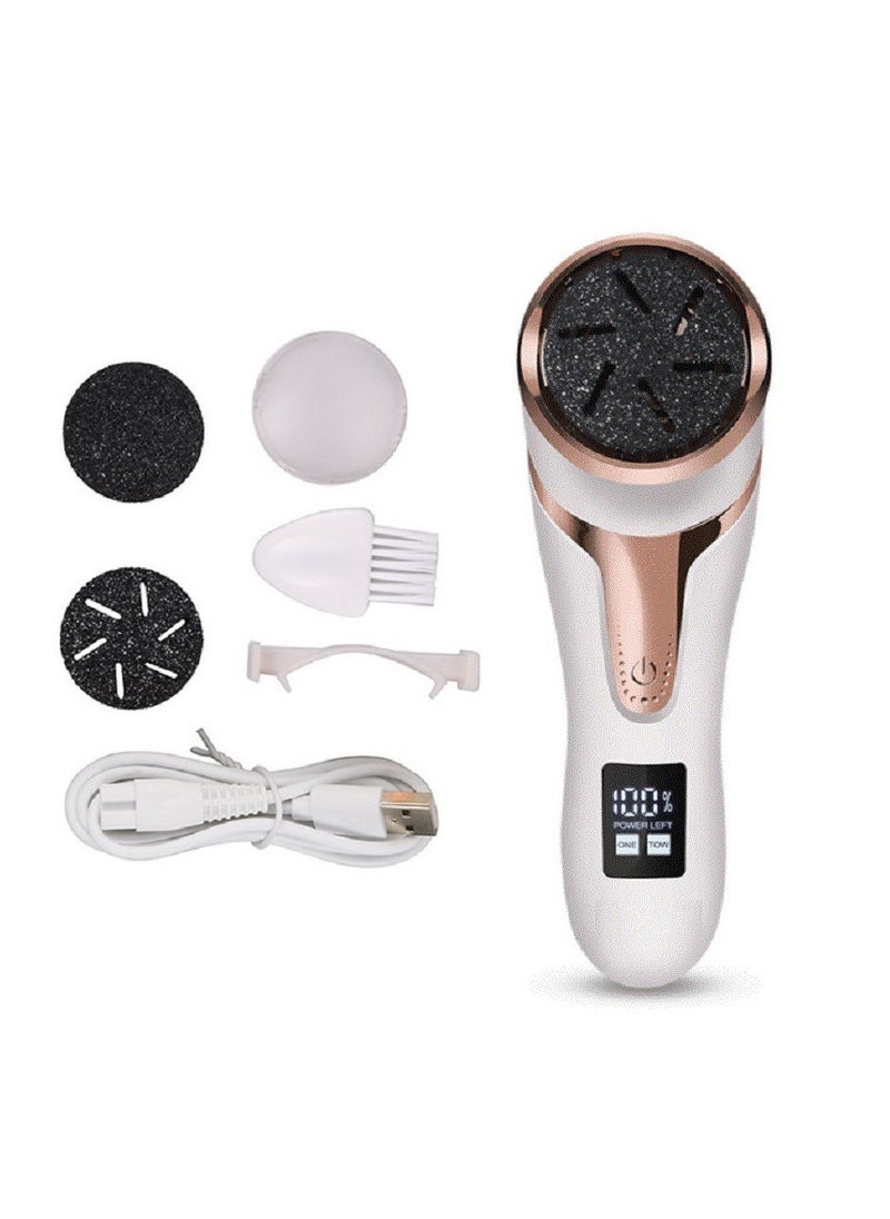 Jinding Electric Foot Grinder Dead Skin Removal Dust Suction Foot Repair Machine Waterproof Calluses Removal Foot Care Tool  - Image 1