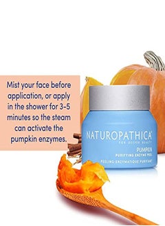 Naturopathica Pumpkin Purifying Enzyme Peel Daily Facial Exfoliator For All Skin Types Vegan, Made In Usa, 1.7 Oz. (50 Ml)  - Image 4