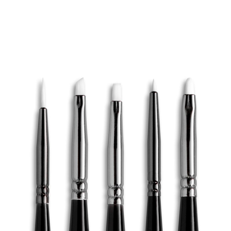 Angelus Micro Detail Paint Brush Set of 5 - Image 3
