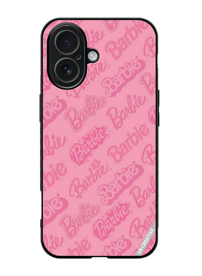 Protective Case Cover For Apple iPhone 17 Barbie Design Multicolour