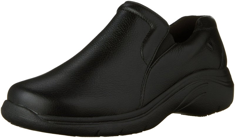 Nurse Mates Dove Women's Shoes | Full-Grain Leather | Slip-Resistant | Black | 6.5 Medium - Image 1
