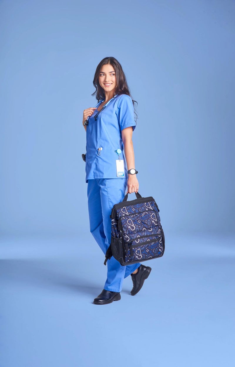 Nurse Mates Dove Women's Shoes | Full-Grain Leather | Slip-Resistant | Black | 6.5 Medium - Image 2