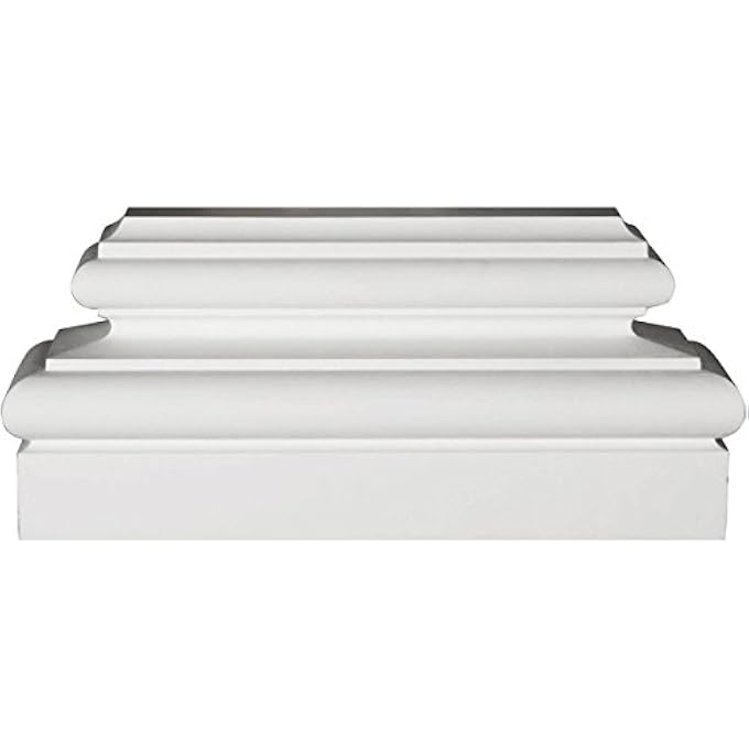 BASE21X09X05TR TRADITIONAL BASE, 21 1/4"W X 9"H X 5 5/8"P, WHITE - Image 2