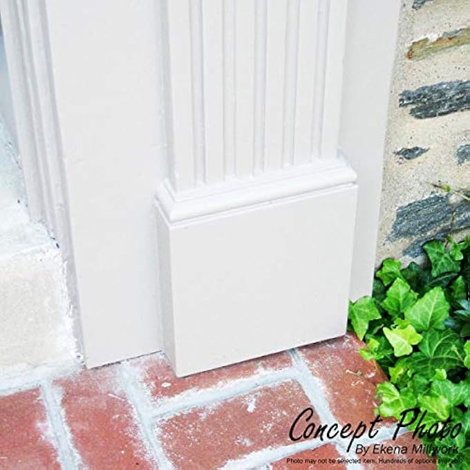 BASE21X09X05TR TRADITIONAL BASE, 21 1/4"W X 9"H X 5 5/8"P, WHITE - Image 3