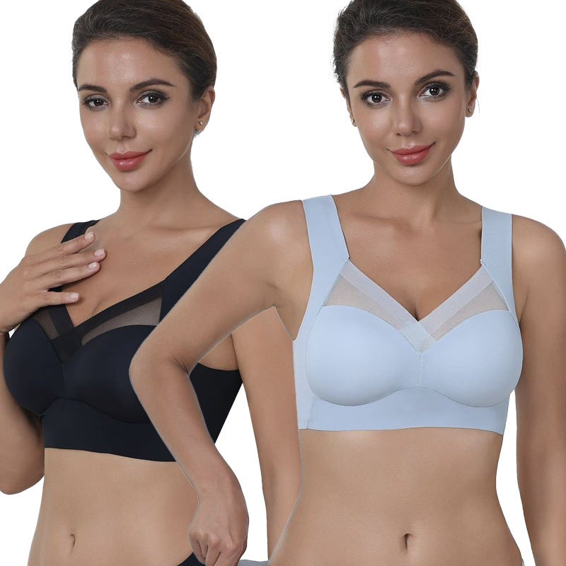 Exclusive Label-Free Seamless Underwear With Integrated Fixed Cup, Large U-Shaped Beautiful Back Bra - Image 4