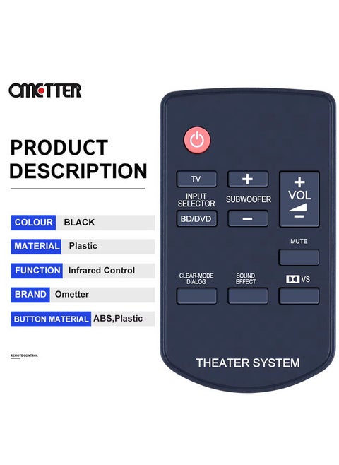 N2QAYC000027 N2QAYC000043 for Panasonic Remote Control Theater System SC-HTB10 SC-HTB500