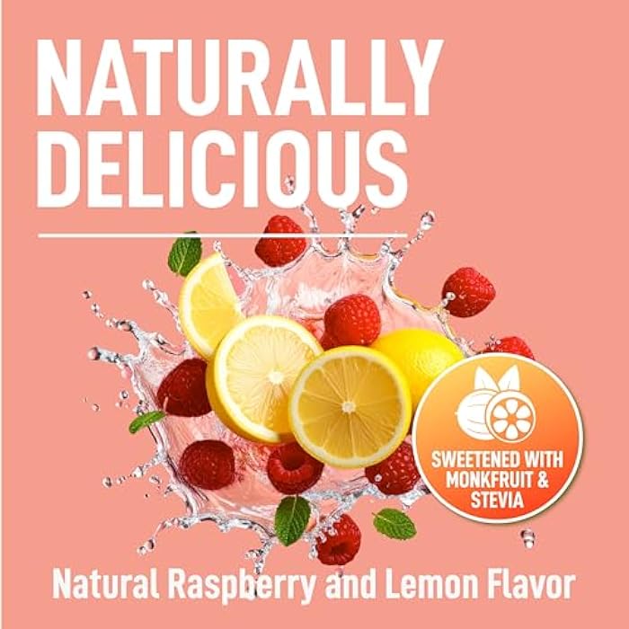 Keppi Electrolytes Powder Packets – Raspberry Lemonade 30 Servings – No Sugar Hydration Supplement with Potassium, Magnesium, Sodium – Keto, Vegan, Fasting-Friendly, Zero Calorie Hydration Packets - Image 2