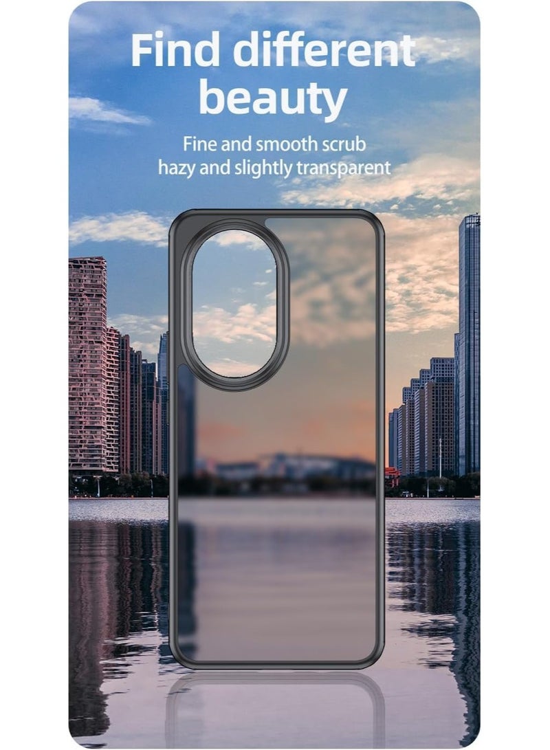 VKL Case Compatible with Huawei Nova 12 Pro, Four-corner Airbag Design Anti-fall and Non-stick Fingerprints Case for Huawei nova 12 Pro (Black) - Image 5