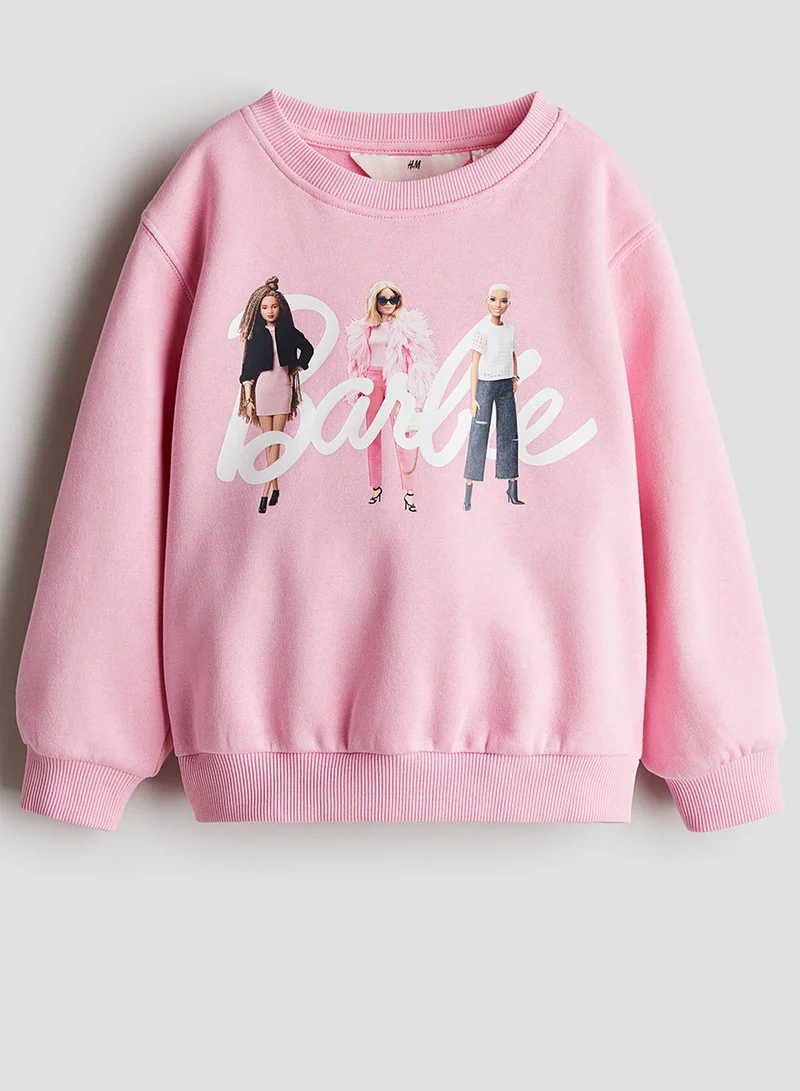 H&M Printed Sweatshirt