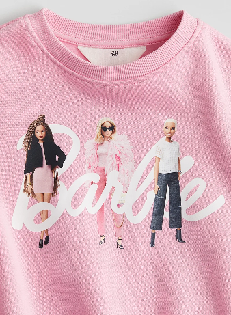 H&M Printed Sweatshirt