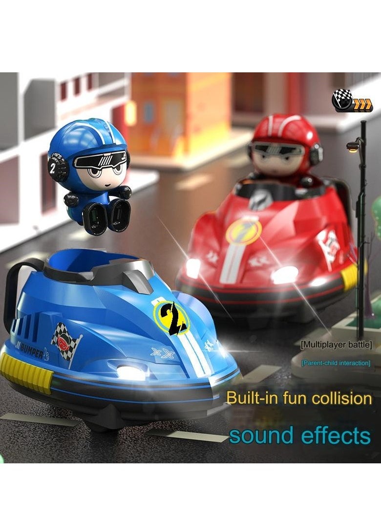 M MIAOYAN - Two person remote control battle collision car parent-child interaction go kart drift catapult children's toy, dynamic music, and cool lighting. Come and have a happy game with your child - Image 1