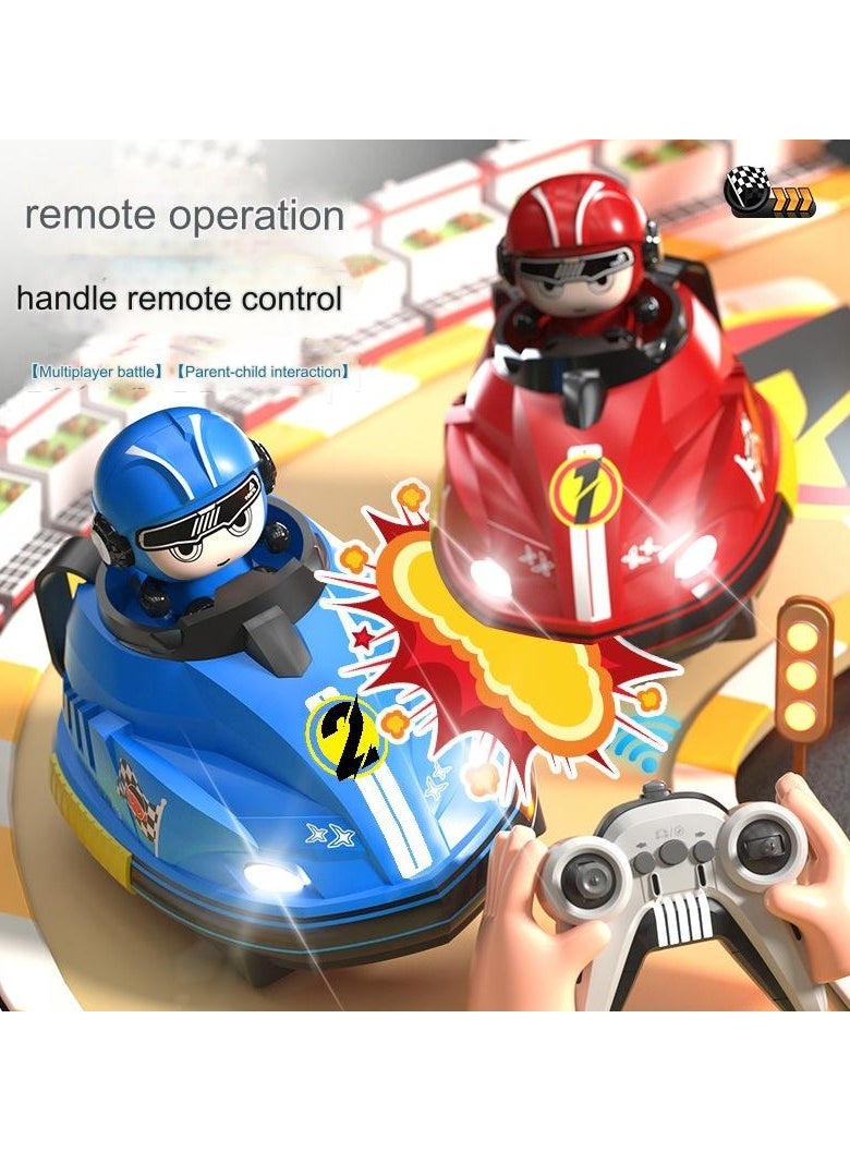 M MIAOYAN - Two person remote control battle collision car parent-child interaction go kart drift catapult children's toy, dynamic music, and cool lighting. Come and have a happy game with your child - Image 1
