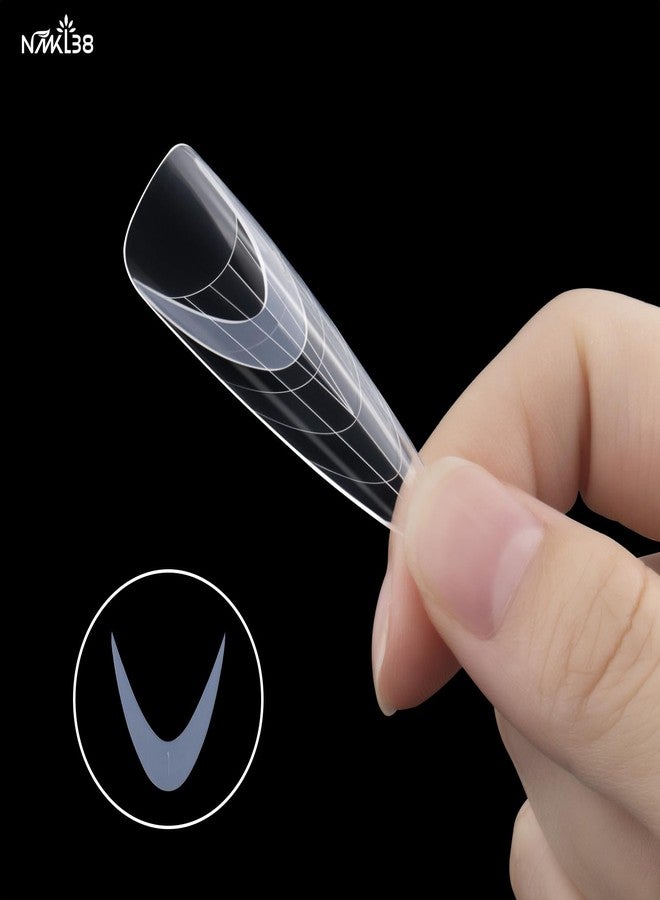 NMKL38 24pcs French Nail Line Stickers Reusable Silicone Pad Dual Sticker Dual Forms Manicure Extension Mold Tools - Image 2