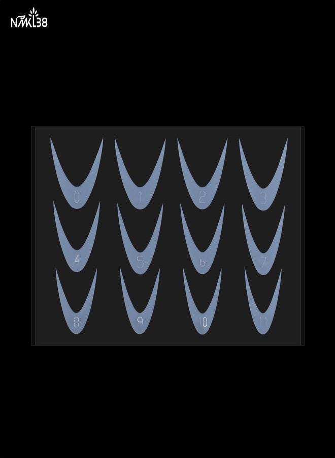 NMKL38 24pcs French Nail Line Stickers Reusable Silicone Pad Dual Sticker Dual Forms Manicure Extension Mold Tools - Image 5