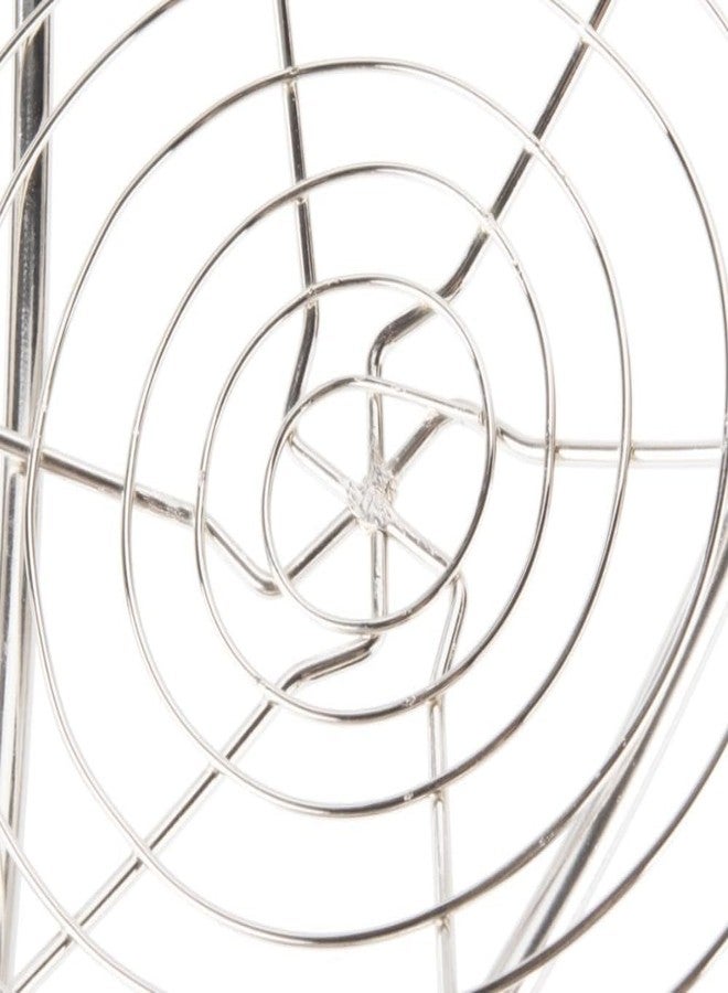 Soro Essentials- 9” Stainless Steel Round Spiral Wire Skimmer Strainer- Cooking Spider Skimmer Wire Kitchen Utensils for Cooking Pasta Strainer Spoon Kitchen Frying and Draining - Image 5