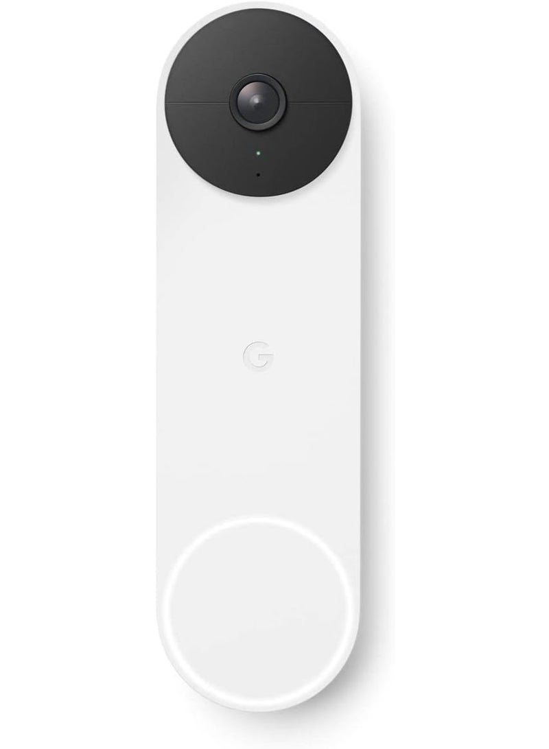 Google Nest Video Doorbell - Battery GA01318-US Snow - Image 5