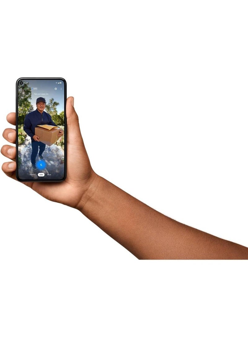 Google Nest Video Doorbell - Battery GA01318-US Snow - Image 3