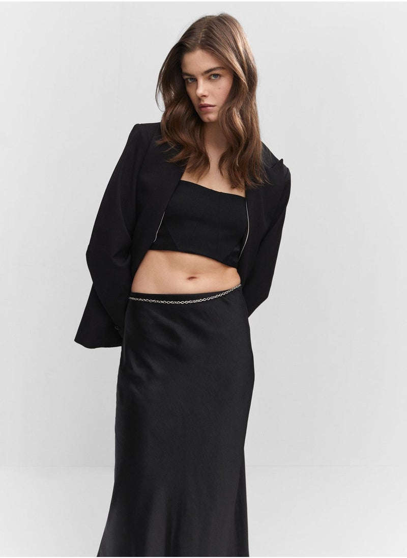 MANGO - High Waist Skirt - Image 1