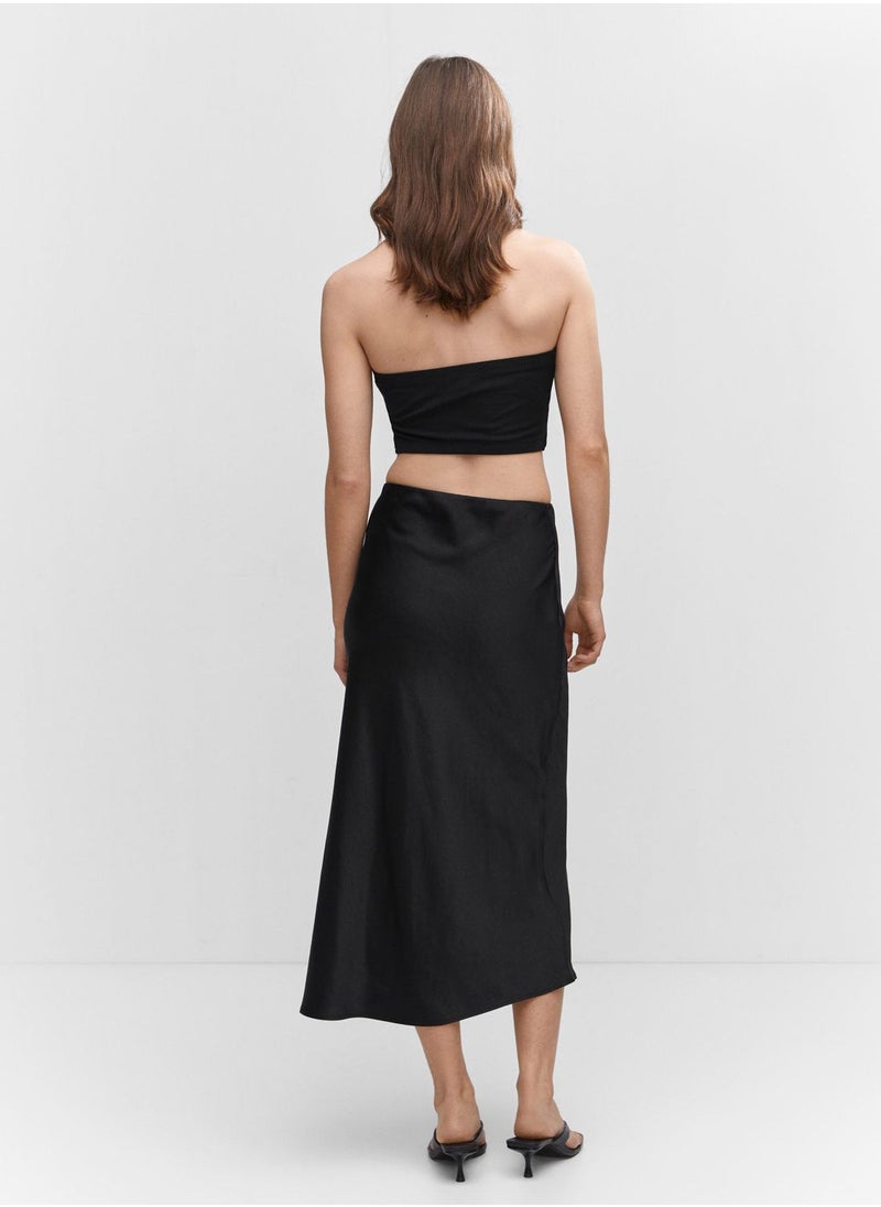 MANGO - High Waist Skirt - Image 1