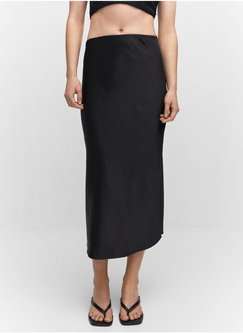 MANGO - High Waist Skirt - Image 1