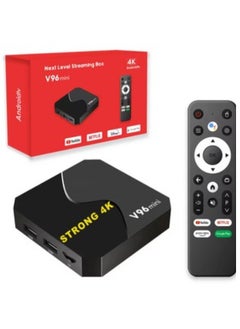ELTRAZONE V96 Mini Android 12.0 TV Box – 8GB RAM, 128GB ROM, 8K & 4K Ultra HD Streaming, Bluetooth 5.0, Voice Remote Control, IP App Support, High-Speed Media Player for Seamless Entertainment  - Image 1