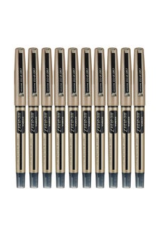 ZEBRA Zebra DX7 Liquid Ink Rollerball 0.7 Medium - Black (Pack of 10)  - Image 2