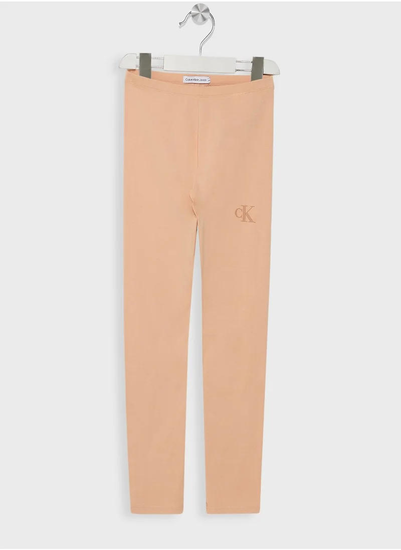 Calvin Klein Jeans Kids Logo Leggings