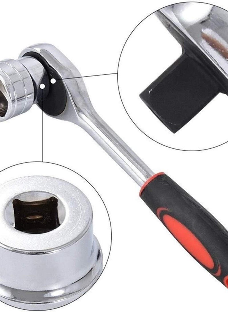 GGOOT 61 pcs/set Socket Wrench Set Spanner Car Ship Machine Repair Service Tools Kit with Heavy Duty Ratchet Hardware Tool Kits  - Image 2