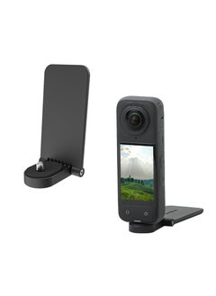 SYOSI Magnetic Mount Base for Insta360 X4, Magnetic Quick Release Mount Bracket, Angle Adjustable Clip Clamp Mount, Multifunctional Desktop Stand Base Holder for Insta 360 X4 Sports Camera Accessories  - Image 1