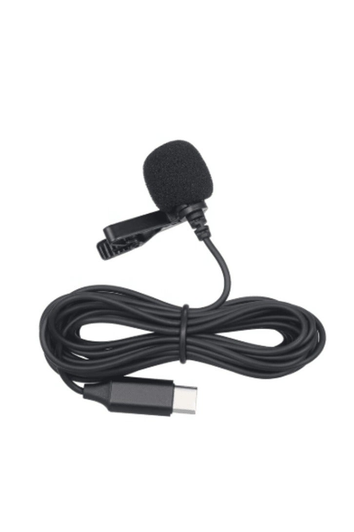 USB-C Professional Lapel Clip-on Mic for Video Recording - Omni Condenser 'Little Lav' Mic for YouTube Vlog ASMR Interview on Android Type-C - Image 2