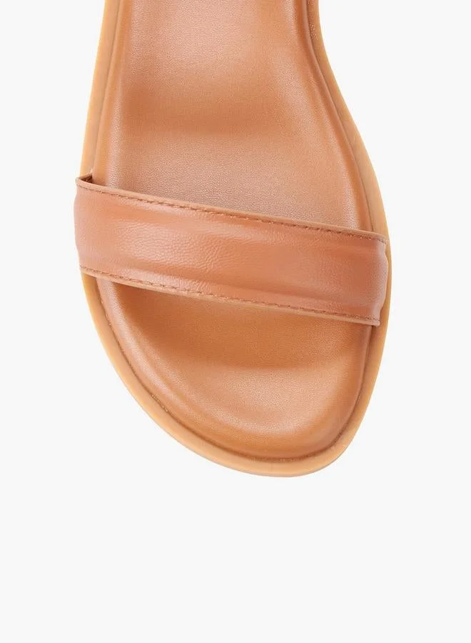 Le Confort BROWN Women Slip-On Sandals for Women | Best Price UAE