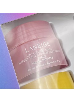 PRO Laneige Lip Sleeping Mask, 5 pieces of mixed fruits (3 grams).  - Image 3