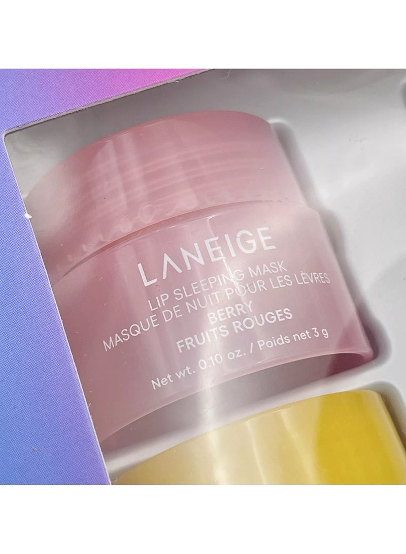 PRO Laneige Lip Sleeping Mask, 5 pieces of mixed fruits (3 grams).  - Image 3