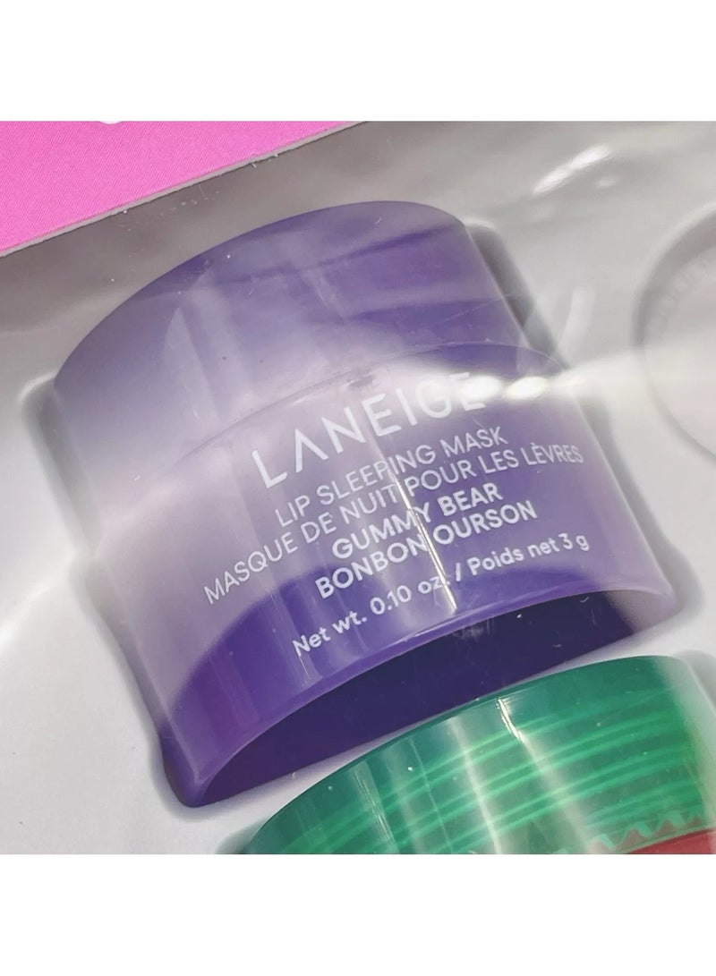 PRO Laneige Lip Sleeping Mask, 5 pieces of mixed fruits (3 grams).  - Image 4