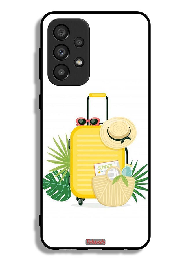Tolwak Samsung Galaxy A33 5G Protective Case Cover Summer Digital Art - Image 1