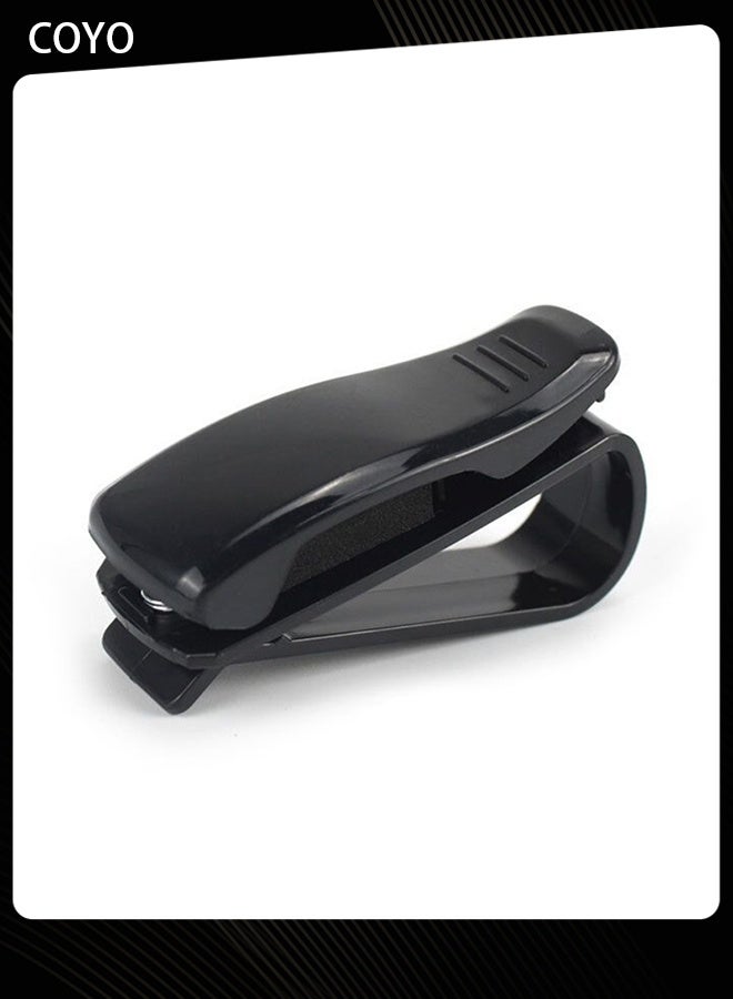 COYO Glasses Holders For Car Sun Visor, Sunglasses Holder Clip Hanger Eyeglasses Mount, Double-Ends Clip Car Glasses Holder - Image 1
