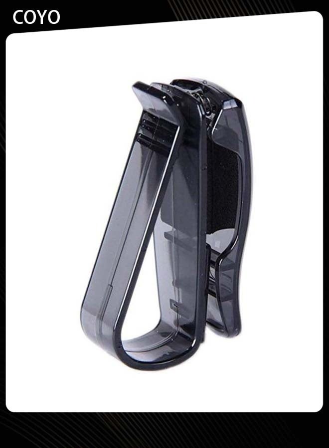 COYO Glasses Holders For Car Sun Visor, Sunglasses Holder Clip Hanger Eyeglasses Mount, Double-Ends Clip Car Glasses Holder - Image 2