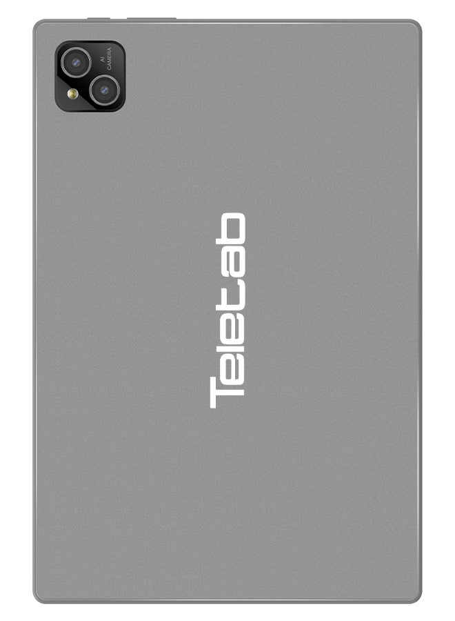 Teletab TL-4 Tablet 10.1-Inch 8GB RAM 512GB 4G-LTE Dual SIM Silver with Grey Leather Cover | Wireless Keyboard | Mouse | Pen | Earphones | Type-C Charger - Image 5