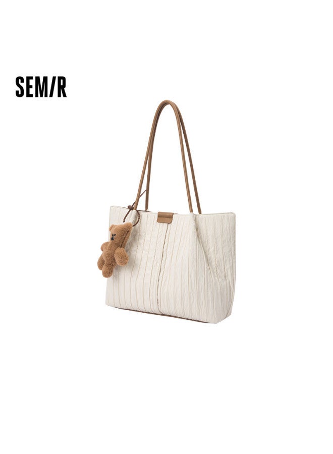 Semir Tote Bag, Relaxed Atmosphere Handbag, Large Capacity Commuter Shoulder Bag, 105524153009 - Image 1